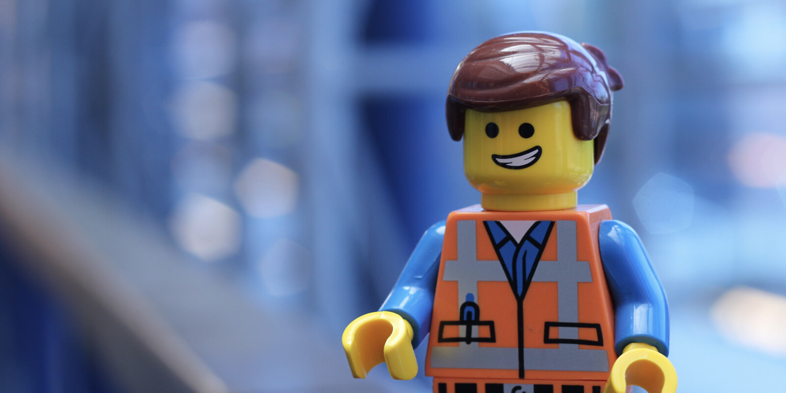Photo of a lego man that looks like he is offering a hand shake...