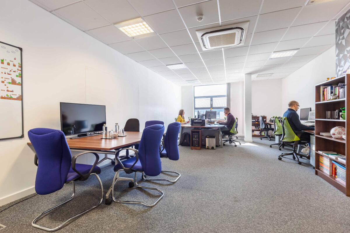 Loading... The Daymedia office at the BTC Stevenage